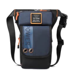 Men Leg Drop Bag Fanny Waist Pack for Motorcycle Rider Travel Military Nylon Male Crossbody Shoulder Belt Hip Bum Thigh Bags