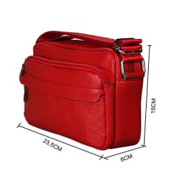 Genuine Cow Leather Women Handbags Single Shoulder Bag Zipper Messenger Bags Soft Phone Pocket High Quality Crossbody Female Bag