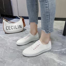 Women's Vulcanized Shoes Breathable Comfortable Hole Outdoor Sports Shoes Summer Running Shoes Fashion Board Shoes Thick Sole