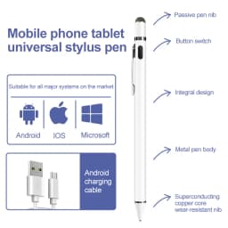 Touch Pencil For Cell Phone Accessories Stylus For Android Universal Capacitive Pencil Stylus Pen For Tablet Stylus For Xiaomi