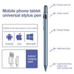 Touch Pencil For Cell Phone Accessories Stylus For Android Universal Capacitive Pencil Stylus Pen For Tablet Stylus For Xiaomi