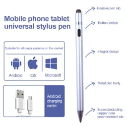 Touch Pencil For Cell Phone Accessories Stylus For Android Universal Capacitive Pencil Stylus Pen For Tablet Stylus For Xiaomi