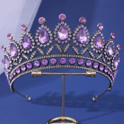 Luxury Gold Color Crystal Pearls Bridal Tiaras Crown Rhinestone Pageant Diadem Headbands Wedding Hair Accesspries