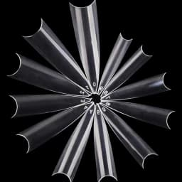 XXL Stiletto Extra Long False Nail Tips Acrylic Gel Half Cover Tip Artificial Nails Manicure Salon Supply 500pcs