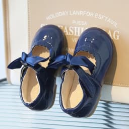 2026 Spring Autumn Little Toddler Girl Leather Dress Shoes Kids Cute Oxfords Bright Colors Girls Party Performance Dance Shoes