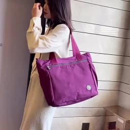 Super Big Bag ! Solid Color Women Tote Bag Fashion Large Capacity Handbag Shoulder Bag Nylon Ladies Purse Pouch Shopping Bag