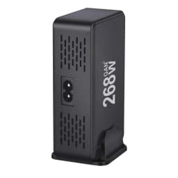 268W 240W Desktop GaN Quick PD Charger 8 Ports USB Type C USA EU AUS UK Plug Adapter Mobile Phone Laptop PC Charging Dock Stand