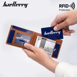 Rfid Carbon Fiber Luxury Men Wallets Money Bag Slim Thin Man Card Holder Wallet for Men Small Short Purse credit card holder