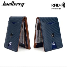 Rfid Carbon Fiber Luxury Men Wallets Money Bag Slim Thin Man Card Holder Wallet for Men Small Short Purse credit card holder