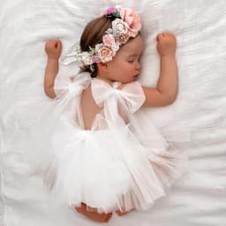 0-2 Year Old Baby Dress Summer New Newborn Centennial Birthday Party Girl Princess Dress Sleeveless Mesh Romper Dress