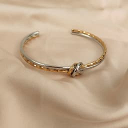 Women's Bangles Twisted Wrap Knot Bracelet Punk Stainless Steel Jewelry for Men Women Wrist Cuff Bracelets Bangle Accessories