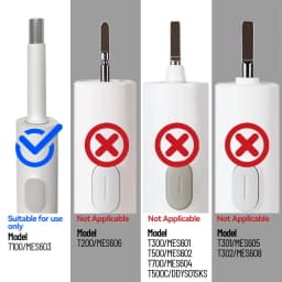 Adaptive Electric Toothbrush Head Compatible Mijia Sonic T100 Replacement Brush Head MES603 Soft Bristle Universal