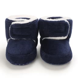 Winter Baby Cotton Shoes Thick Plush Snow Boots Soft Casual Walking Shoes for 0-18 Month Old Comfortable Toddler Footwear