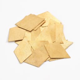 6pcs original brass single hole brushed solid flat rhombus pieces are used to make charming earring necklace pendant components