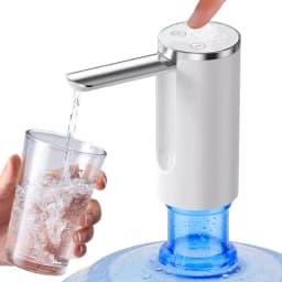 Electric Water Gallon Bottle Pump Automatic Folding Water Dispenser Pump 19 Liters Rechargeable Foldable Desk Water Bottle Pump