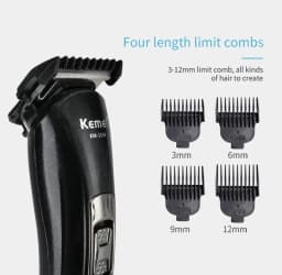 Kemei KM-1506 3 In 1 Electric Shaver USB Charging Hair Trimmer Electric Rechargeable Nose Professional Shaving Machine Trimmer