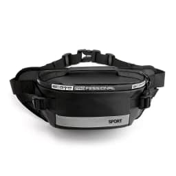 2024 Large Capacity Anti-theft Male Belt Close-Fitting Waist Bags Multi-Functional Shoulder Bag Men Nylon Fanny Chest Fanny Pack