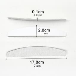 50pcs Sandpaper and Steel Filer for Nail Manicure Pedicure Double-sided Set Tearable Durable Accessoires Gel Polish Equipment