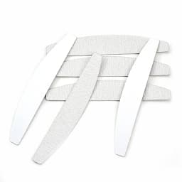 50pcs Sandpaper and Steel Filer for Nail Manicure Pedicure Double-sided Set Tearable Durable Accessoires Gel Polish Equipment