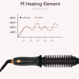 High Quality Hair Curler Electrical PTC Heating Portable Curling Iron Rotating Automatic Hair Curler Comb