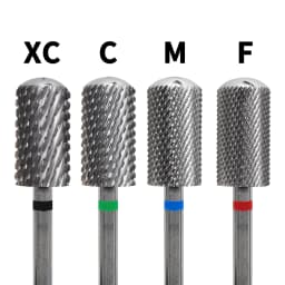 Efrat Urieli linux 6.6 Original Large Barrel Round Smooth top steel Carbide nail drill bits OEM Customized long shank