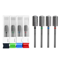 Efrat Urieli linux 6.6 Original Large Barrel Round Smooth top steel Carbide nail drill bits OEM Customized long shank