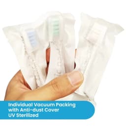 For Xiaomi Mijia T300/T500/T700 Replacement Brush Heads with Caps Sealed Package Soft Heads For Sonic Electric Toothbrushes