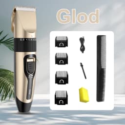 Electric Hair Clipper Men's Professional Hair Clipper Ceramic Blade Household Low Noise Trimmer USB Charging Men's Haircut Tools