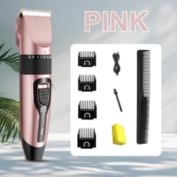 Electric Hair Clipper Men's Professional Hair Clipper Ceramic Blade Household Low Noise Trimmer USB Charging Men's Haircut Tools