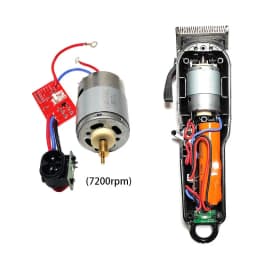 3.6V 6500RPM 7200RPM Men's Professional Hair Clipper Motor Motherboard Set Tail Plug for Wahl 8504/8148/8591 Trimmer Accessories