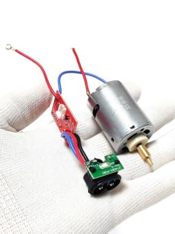 3.6V 6500RPM 7200RPM Men's Professional Hair Clipper Motor Motherboard Set Tail Plug for Wahl 8504/8148/8591 Trimmer Accessories