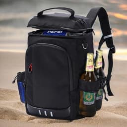 New Picnic Cooler Bag Large Capacity Camping Meal Hikking Thermal Backpack with Bottle Opener Leakproof Insulated Lunch Bag