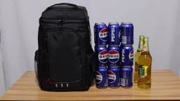 New Picnic Cooler Bag Large Capacity Camping Meal Hikking Thermal Backpack with Bottle Opener Leakproof Insulated Lunch Bag