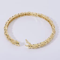 LUIZADA New Vintage Indian Women'S Bracelet African Wedding Luxury Gold Plated Bride Exquisite Lucky Bangle Jewelry