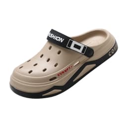 Fashion Clogs For Men EVA Light Hole Garden Shoes Outdoor Male Beach Sandals Home Bathroom Shoe Unisex Casual Slides