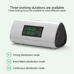 Portable CPAP Air Cleaner Respirator Breathing Sanitizing Machine Disinfection Ozone Generator Sanitizers Sterilizer Home Travel