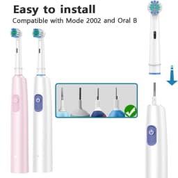Replacement Toothbrush Heads Electric Toothbrush Brush Heads Rotating Replacement Brush Heads 4/8/16PCS Toothbrush Soft Heads