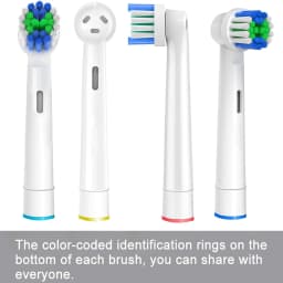 Replacement Toothbrush Heads Electric Toothbrush Brush Heads Rotating Replacement Brush Heads 4/8/16PCS Toothbrush Soft Heads