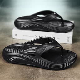 Men's Orthopedic Sandals Fashion Couples Beach Flip Flop Summer Outdoor Soft Sandals with Arch Support Bathroom Slides