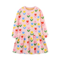 Jumping Meters 2-7T Princess Girls Dresses Bag Print Party Kids Girls Costume Autumn Winter Toddler Frocks Clothing