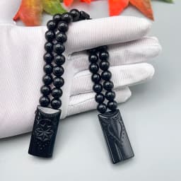 NJ99 NEW Rosary Men Acrylic 3D Resin Octagonal Sta Flame Can Flip Fingertips To Relieve Ressure Prayer Hand Meditation Ornament