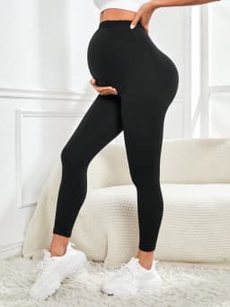 Maternity Leggings Over TheBelly Buttery Soft Pregnancy Workout Pants High Waisted Maternity Activewear for Women