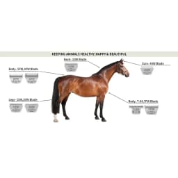 Detachable Animal wide Blade Compatible With Most Andis/Oster A5,A6/Wahl KM clippers ,Grooming For Pet,Dog,Sheep,Horses,Pigs