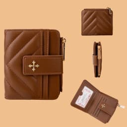 Baellerry New Short Simple Women Wallet High Quality Card Holder Buckle Zipper Coin Pocket Female Wallet Small Women's Card Bag