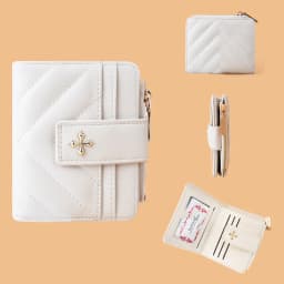 Baellerry New Short Simple Women Wallet High Quality Card Holder Buckle Zipper Coin Pocket Female Wallet Small Women's Card Bag