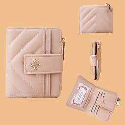 Baellerry New Short Simple Women Wallet High Quality Card Holder Buckle Zipper Coin Pocket Female Wallet Small Women's Card Bag