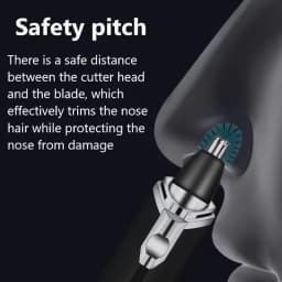 Kemei Nose Hair Trimmer Mens Beard Trimer Eyebrow Nose Trimmer for Nose and Ear Cleaner Professional Hair Removal Machine