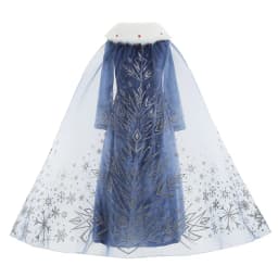 Elsa Dress for Girl Princess Birthday Party Winter Costume Kids Cosplay Frozen Evening Long Sleeve Clothes Snow Queen