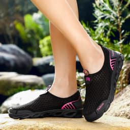 Men Sandals Quick-Drying Hiking Wading Shoes Outdoor Non-Slip Sneakers Breathable Men Aqua Shoes Summer Water Shoes Couple Flats