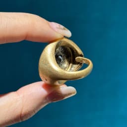 Vintage Beauty Portrait Antique Coin Engagement Ring For Woman Gold Color Accessories Luxury Dubai Indian Jewelry 2025 Trend